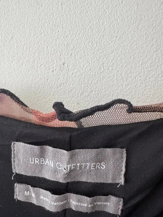Urban Outfitters Moxie Multi Mesh Mini Slip Dress Tie Dye - Picture 7 of 9